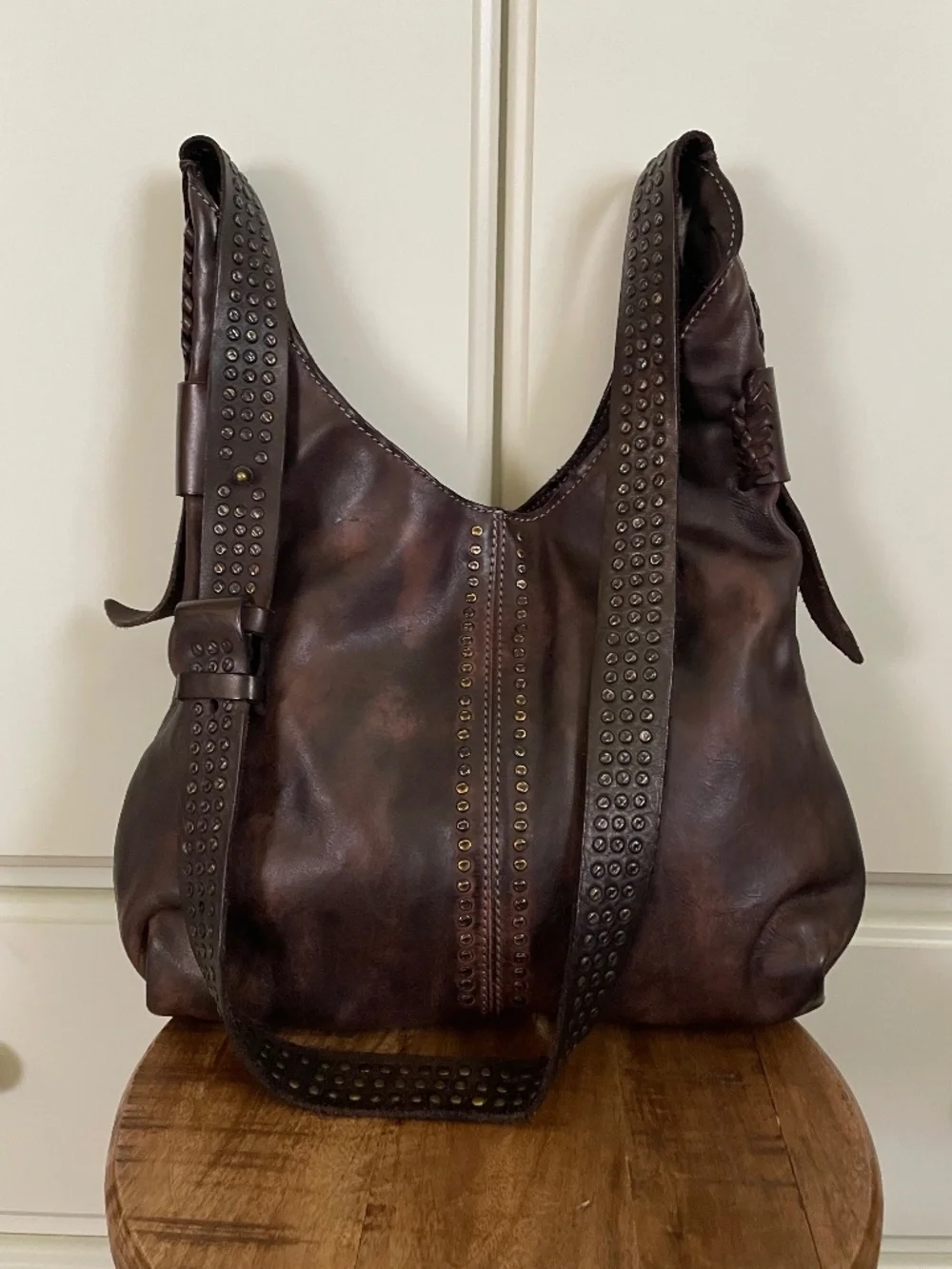 Frye Samantha Studded Hobo - Picture 1 of 16